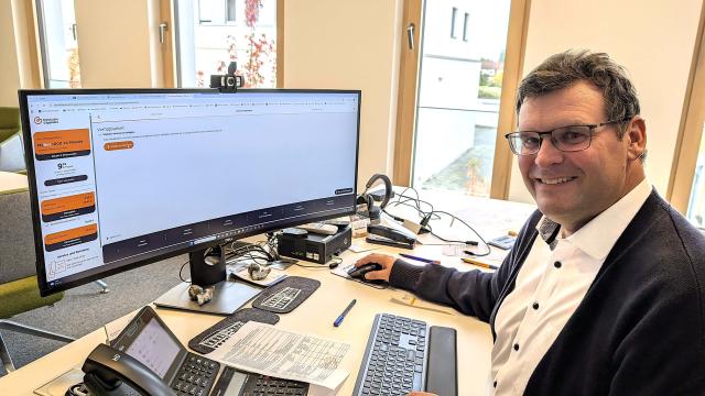 Bildmaterial PM Plankstadt Bürgermeister Drescher